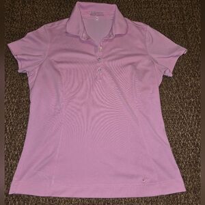 Nike Women's Light Pink Button Down Shirt